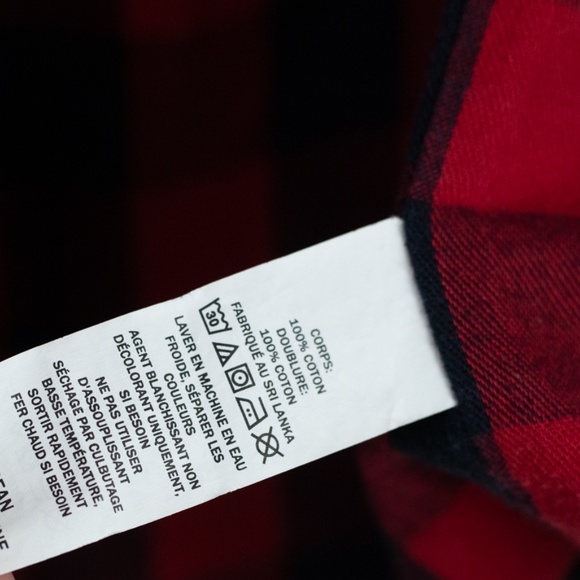 L.L. Bean Men’s Traditional Fit Flannel-Lined Shirt Jacket M-Reg - Picture 9 of 10